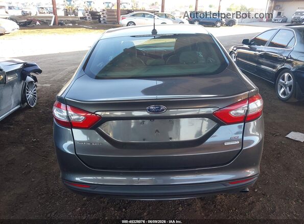3FA6P0HD7GR202461 2016 FORD FUSION Gray 