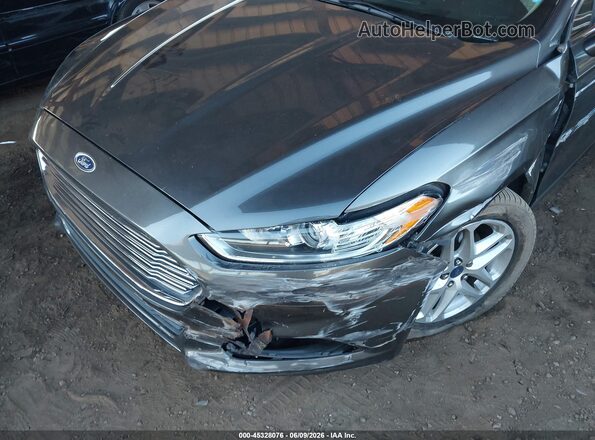 3FA6P0HD7GR202461 2016 FORD FUSION Gray 