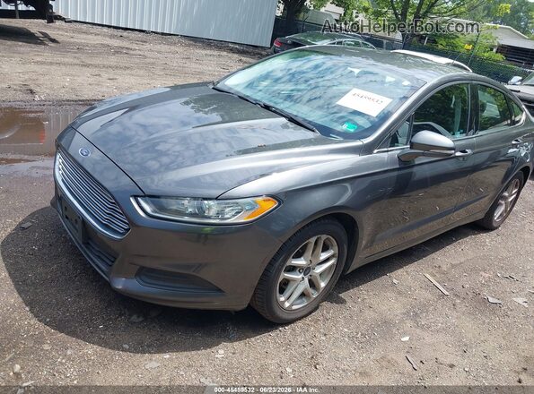 3FA6P0HD7GR276074 2016 FORD FUSION Gray წინა მარცხენა ხედი სამი მეოთხედიდან