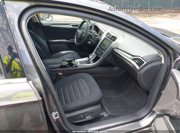 3FA6P0HD7GR276074 2016 FORD FUSION Gray წინა სალონის ხედი