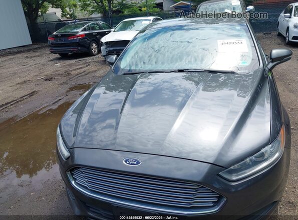 3FA6P0HD7GR276074 2016 FORD FUSION Gray წინა ხედი