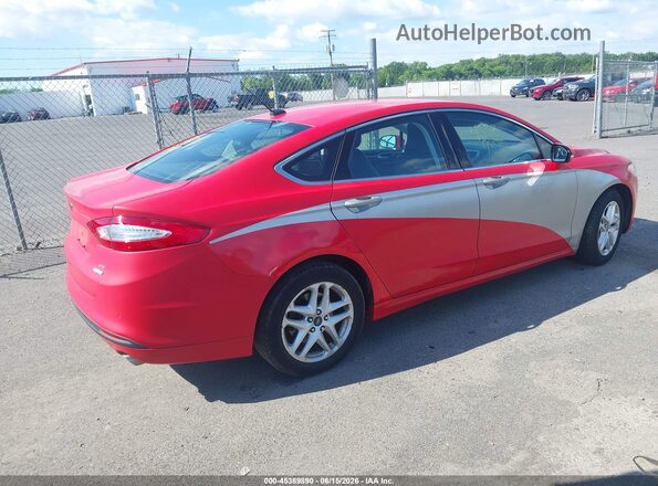 3FA6P0HD7GR377423 2016 FORD FUSION Красный 