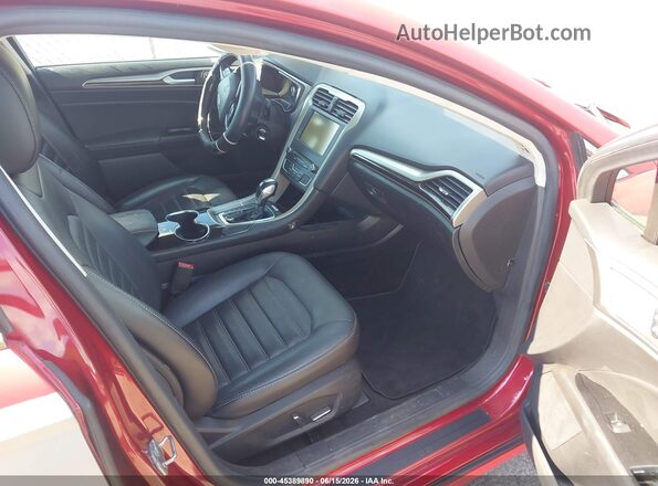 3FA6P0HD7GR377423 2016 FORD FUSION Красный 