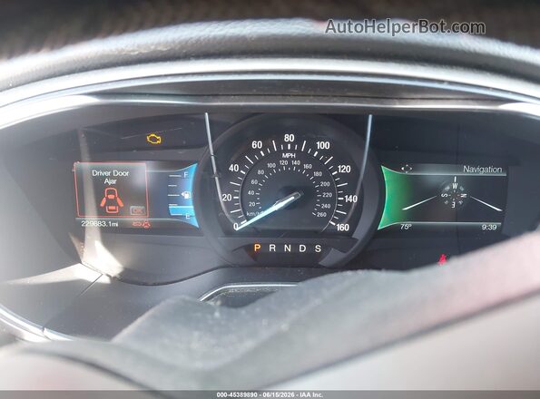 3FA6P0HD7GR377423 2016 FORD FUSION Красный 