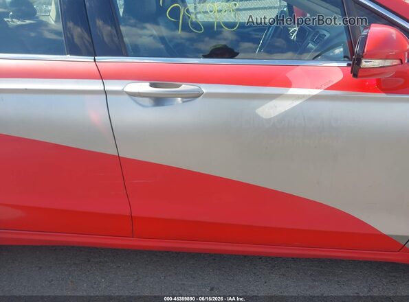 3FA6P0HD7GR377423 2016 FORD FUSION Красный 