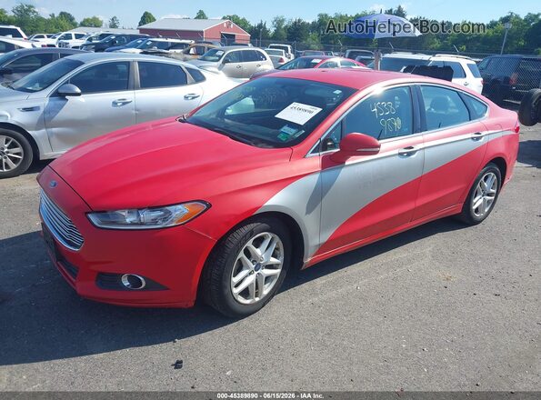 3FA6P0HD7GR377423 2016 FORD FUSION Красный 