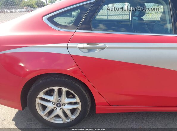 3FA6P0HD7GR377423 2016 FORD FUSION Красный 