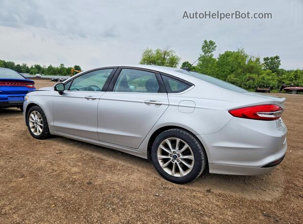 3FA6P0HD7HR109411 2017 FORD FUSION Silver Задня ліва чверть
