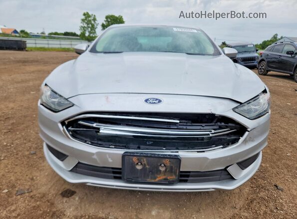 3FA6P0HD7HR109411 2017 FORD FUSION Silver Вид спереду