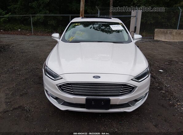 3FA6P0HD7HR175974 2017 FORD FUSION White Vista del cuadro de instrumentos