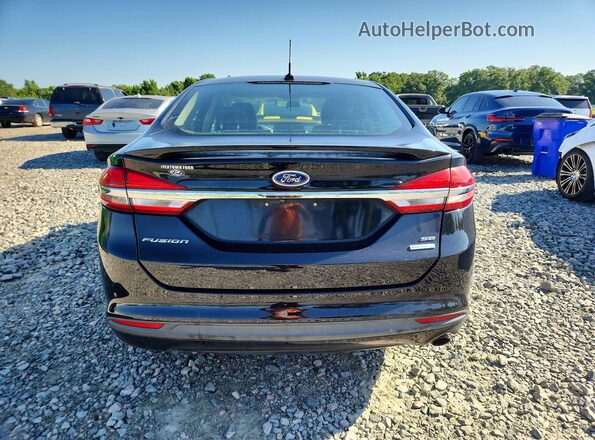 3FA6P0HD7HR249653 2017 FORD FUSION Black Հետևի տեսք