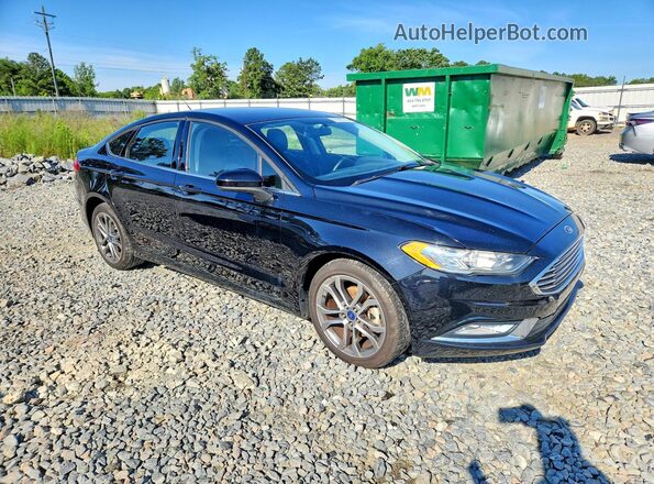 3FA6P0HD7HR249653 2017 FORD FUSION Black Առջևի աջ