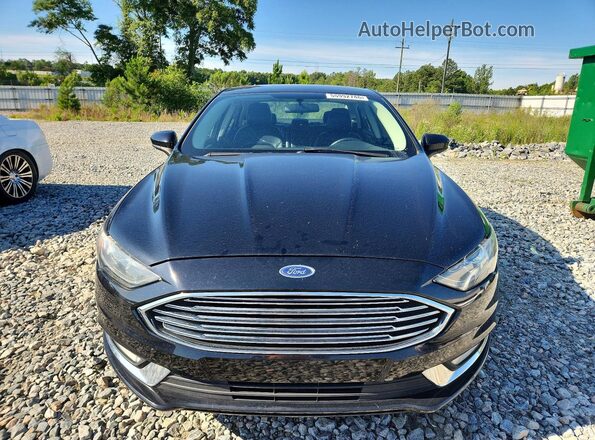3FA6P0HD7HR249653 2017 FORD FUSION Black Դիմացի տեսք