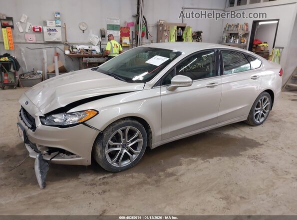 3FA6P0HD7HR250933 2017 FORD FUSION Gold 
