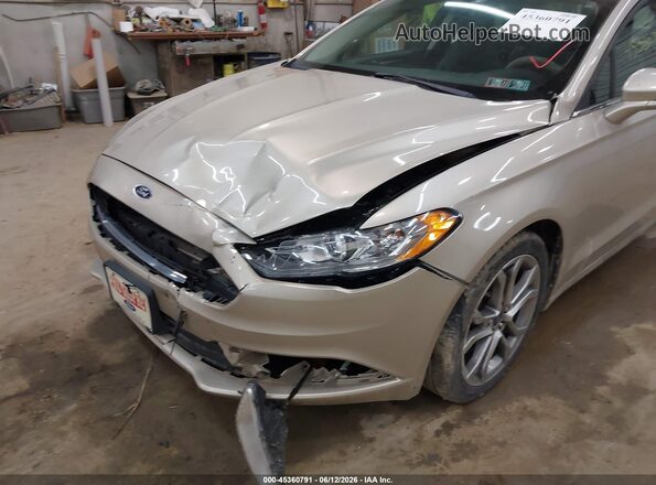 3FA6P0HD7HR250933 2017 FORD FUSION Gold 