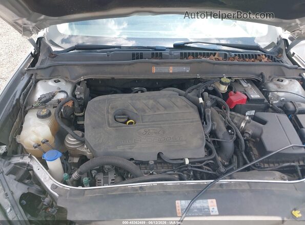 3FA6P0HD7HR309026 2017 FORD FUSION Silver Հետևի տեսք