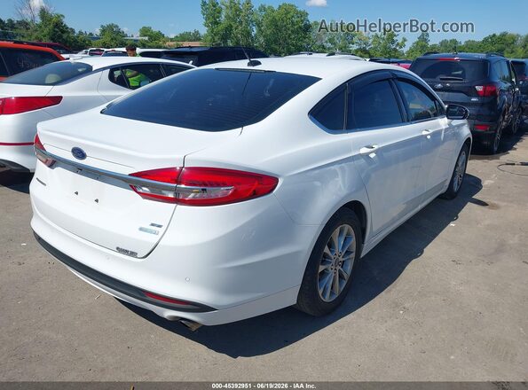 3FA6P0HD7HR310385 2017 FORD FUSION White Tył prawy