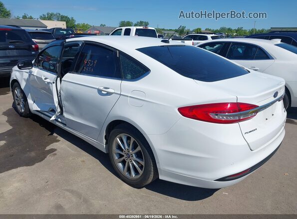 3FA6P0HD7HR310385 2017 FORD FUSION White Tył lewy