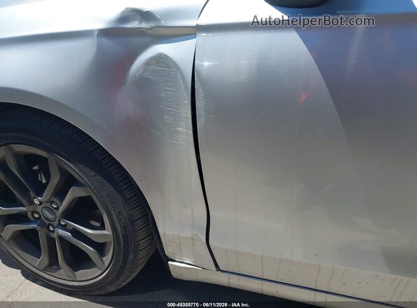 3FA6P0HD7JR145380 2018 FORD FUSION Silver Vista frontal