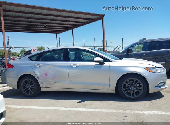 3FA6P0HD7JR145380 2018 FORD FUSION Silver Vista interior trasera