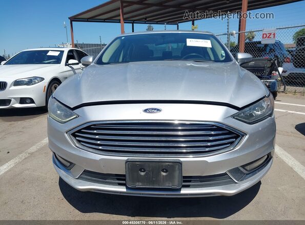 3FA6P0HD7JR145380 2018 FORD FUSION Silver Vista del cuadro de instrumentos