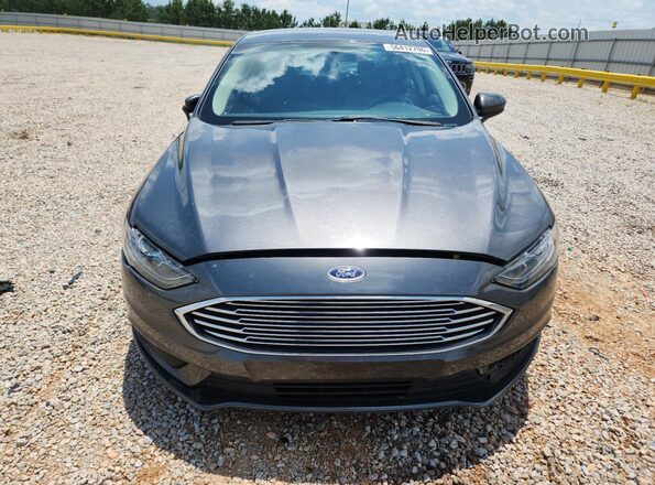 3FA6P0HD7JR200927 2018 FORD FUSION Gray 