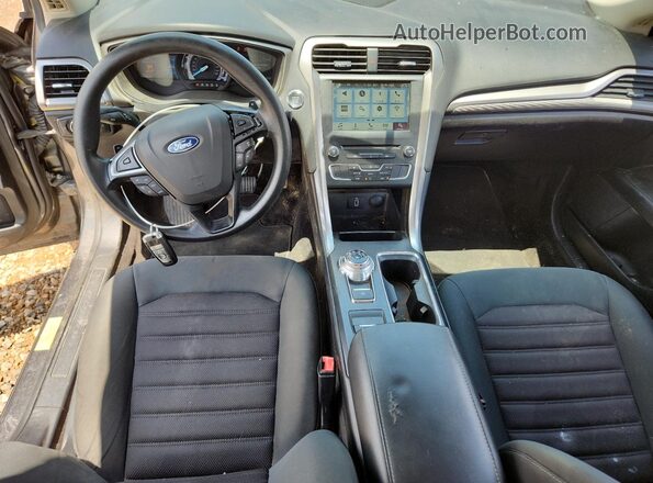 3FA6P0HD7JR200927 2018 FORD FUSION Gray 