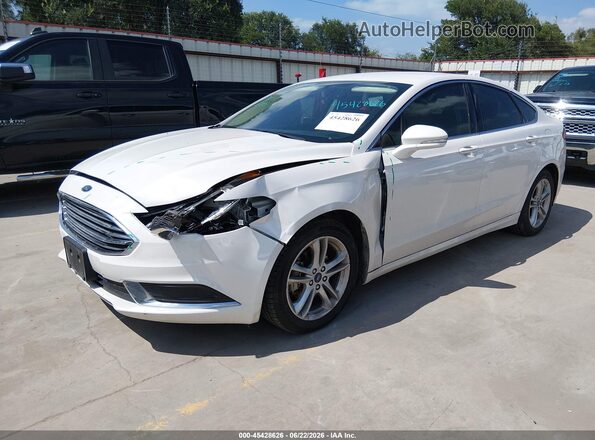 3FA6P0HD7JR231661 2018 FORD FUSION White Przód lewy