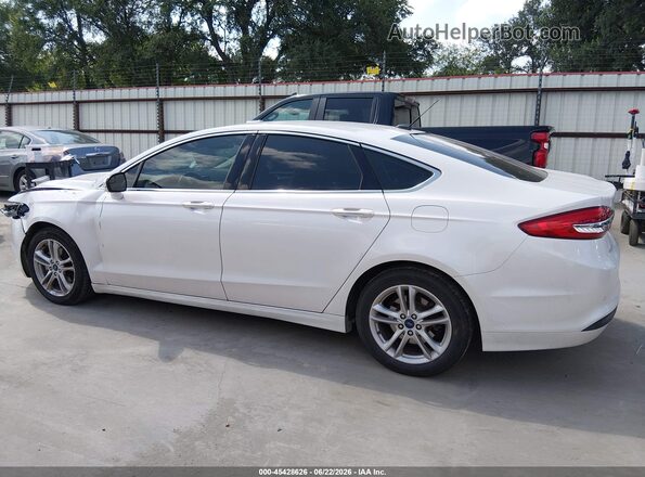 3FA6P0HD7JR231661 2018 FORD FUSION White Widok wnętrza 360 stopni