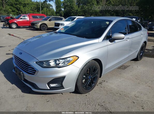 3FA6P0HD7KR171981 2019 FORD FUSION Silver Front left