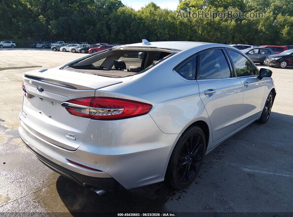 3FA6P0HD7KR171981 2019 FORD FUSION Silver Rear right