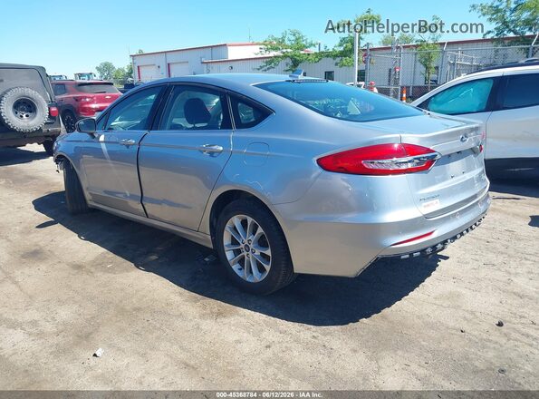 3FA6P0HD7LR110888 2020 FORD FUSION Silver Հետևի ձախ