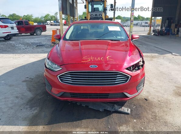 3FA6P0HD7LR124273 2020 FORD FUSION Red Vista frontal