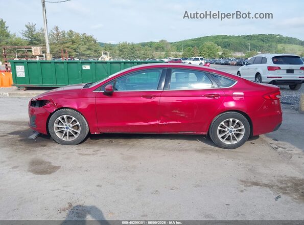 3FA6P0HD7LR124273 2020 FORD FUSION Red Vista interior de 360 grados