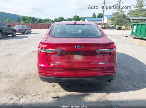 3FA6P0HD7LR124273 2020 FORD FUSION Red 