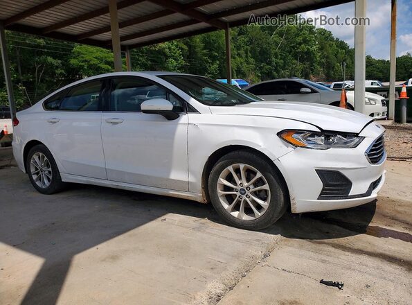 3FA6P0HD7LR225930 2020 FORD FUSION White Front right