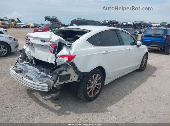 3FA6P0HD7LR238662 2020 FORD FUSION Белый Задняя правая четверть