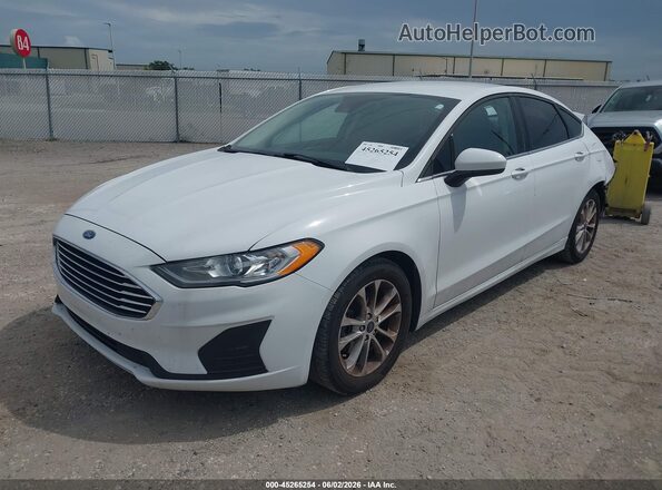 3FA6P0HD7LR238662 2020 FORD FUSION Белый Передняя левая четверть