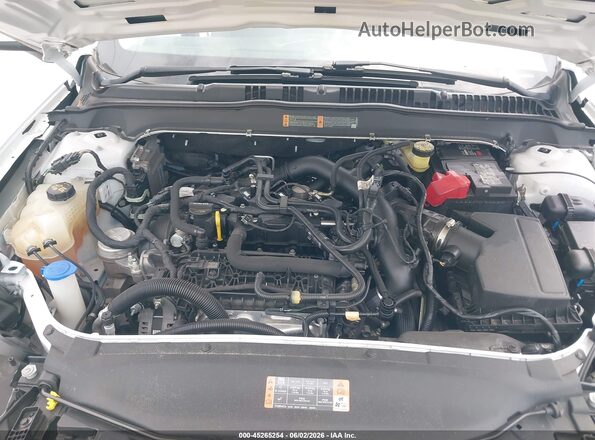 3FA6P0HD7LR238662 2020 FORD FUSION Белый Вид сзади