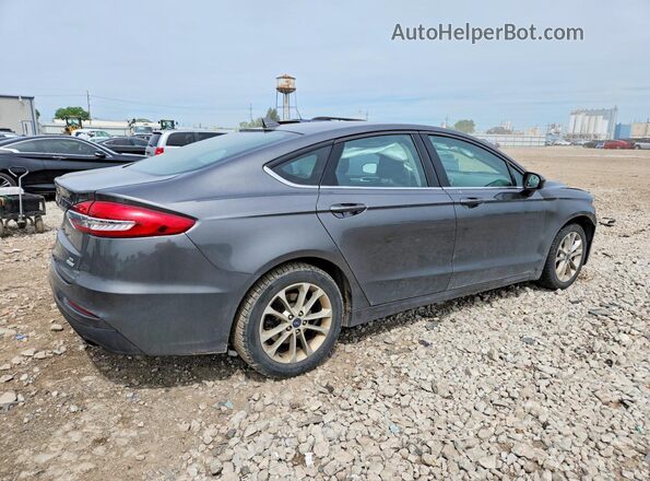 3FA6P0HD7LR255624 2020 FORD FUSION Gray Rear right