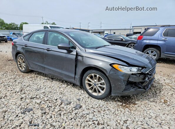 3FA6P0HD7LR255624 2020 FORD FUSION Gray Front right