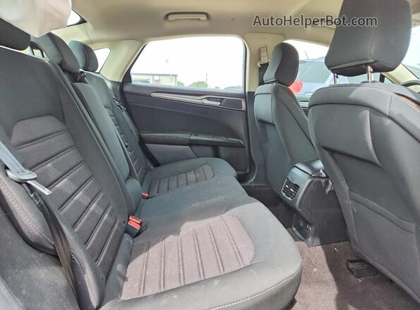 3FA6P0HD7LR255624 2020 FORD FUSION Gray Rear seats view