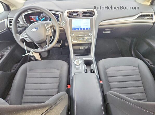 3FA6P0HD7LR257860 2020 FORD FUSION Red Вид панелі приладів