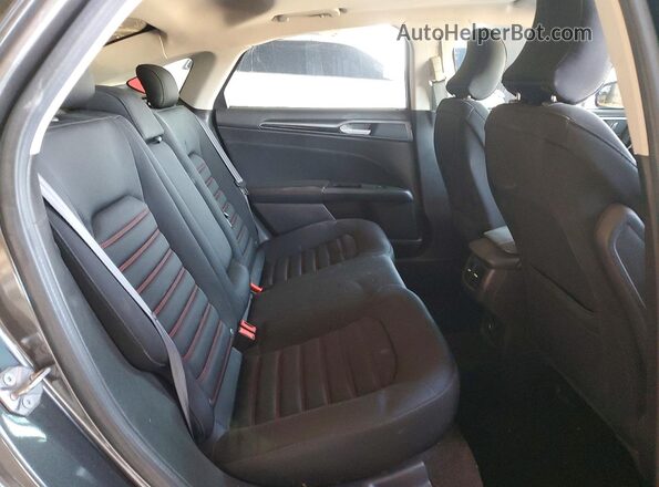 3FA6P0HD8GR134543 2016 FORD FUSION Gray უკანა სავარძლების ხედი