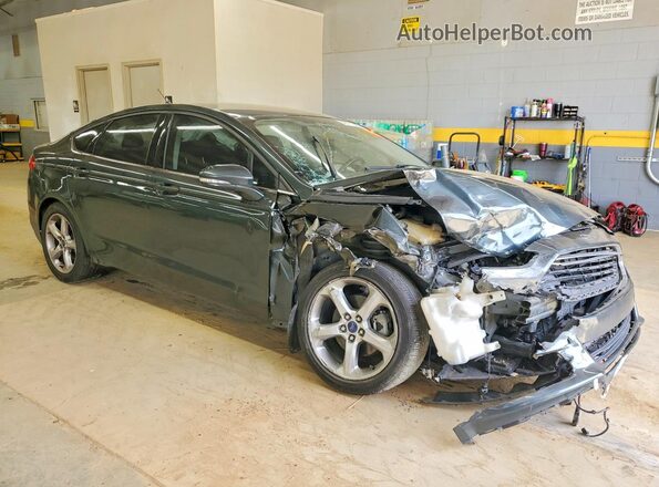 3FA6P0HD8GR210441 2016 FORD FUSION Gray 