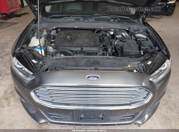 3FA6P0HD8GR237977 2016 FORD FUSION Gray უკანა ხედი