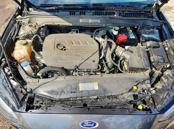 3FA6P0HD8HR123771 2017 FORD FUSION Gray Rear interior view