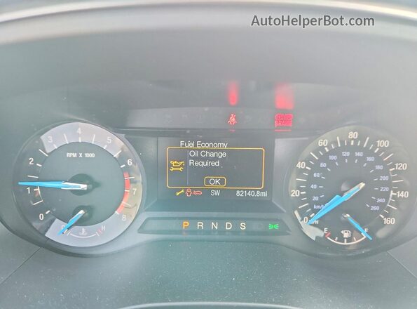 3FA6P0HD8HR123771 2017 FORD FUSION Gray Instrument cluster view