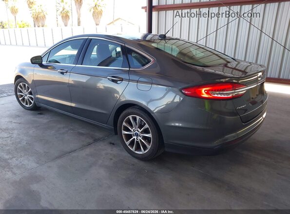 3FA6P0HD8HR132597 2017 FORD FUSION Черный Задняя левая четверть