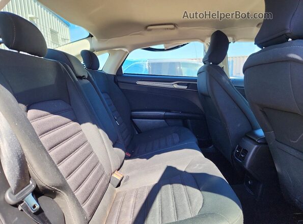 3FA6P0HD8HR193898 2017 FORD FUSION Серый Вид задних сидений